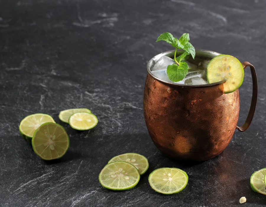 mojito with lingering citrus zest