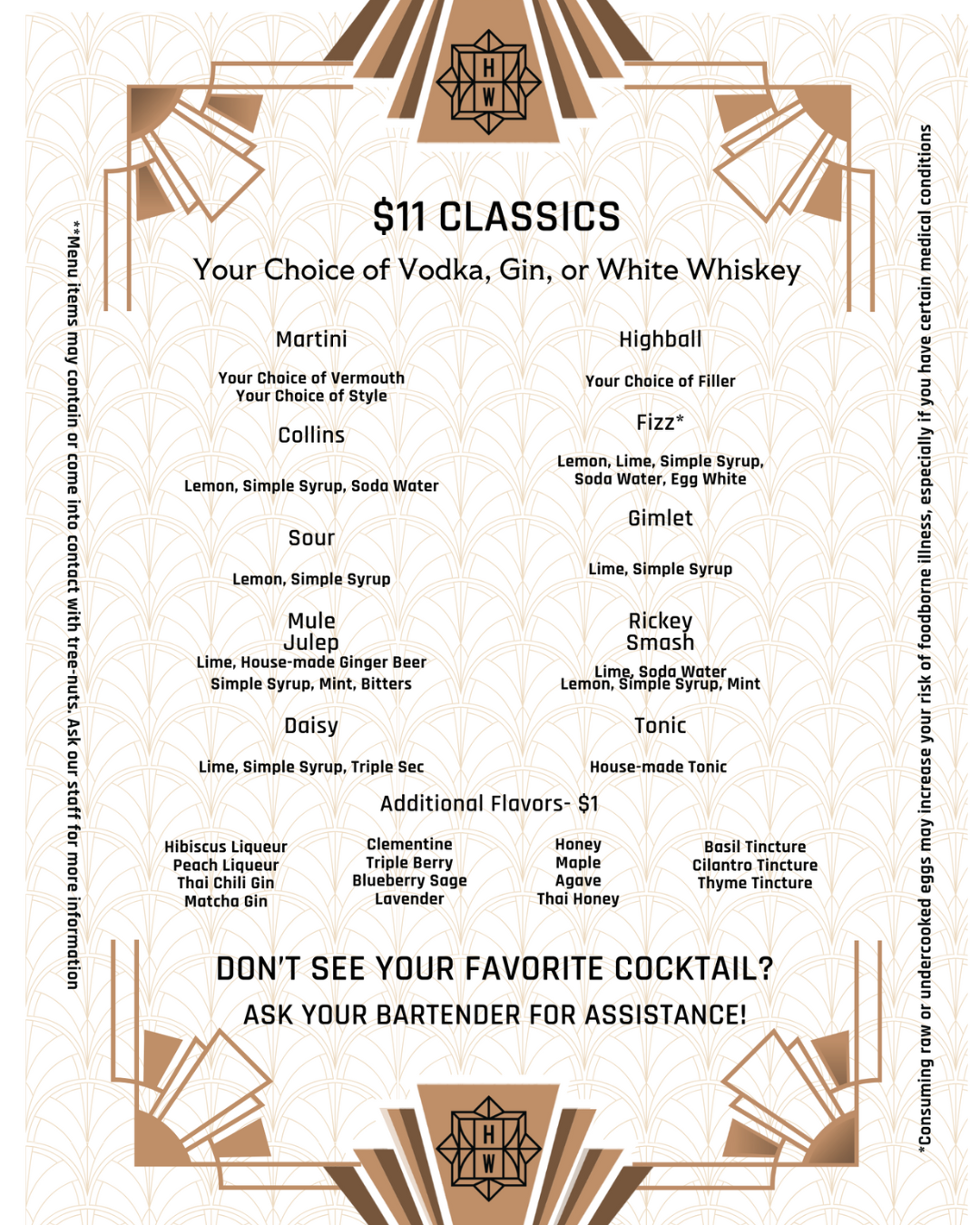 Hush And Whisper Spring 2025 Drink Menu (2)