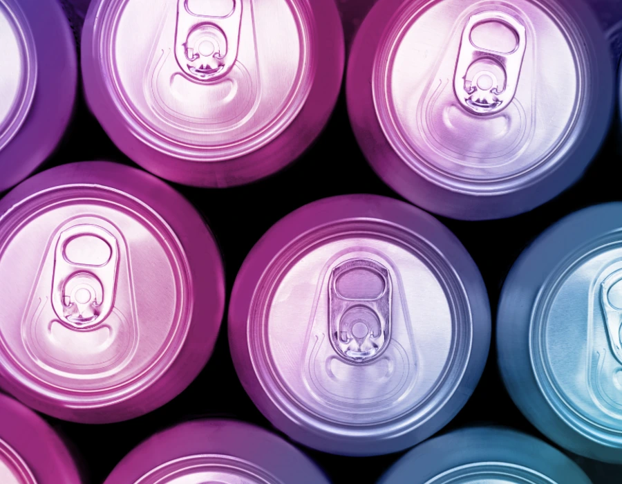 cans from top