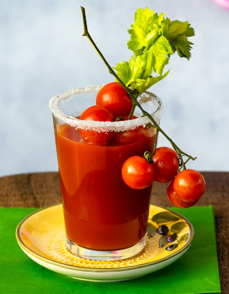 Spicy Garden Vodka Cocktail