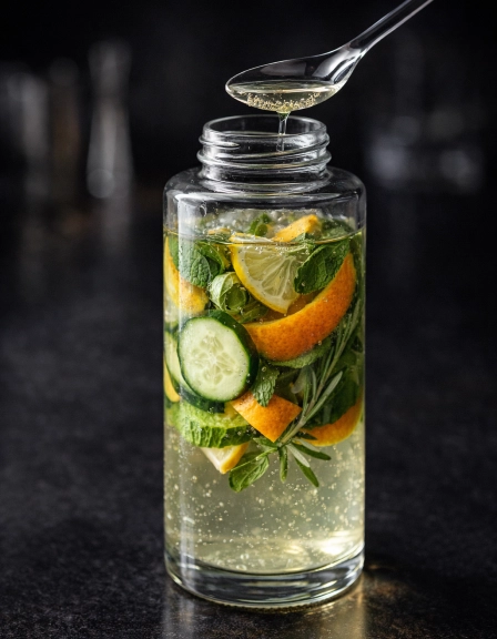 tasting infused vodka